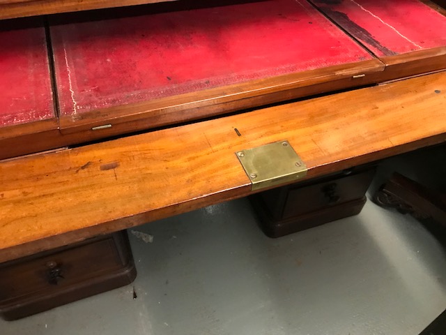 A Victorian mahogany architect's table - Image 2 of 5