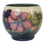 A Moorcroft anemone pattern vase