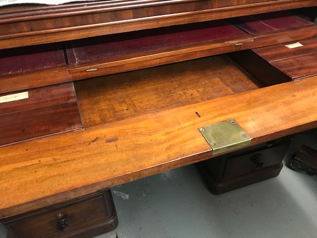 A Victorian mahogany architect's table - Image 3 of 5