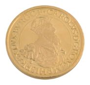 Belgium. 50 Ecu, 1987 .900 gold coin