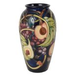 A Moorcroft Queens Choice pattern vase