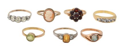 A collection of rings
