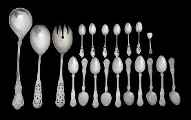 Norwegian .830 silver spoons