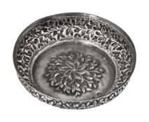 An Ottoman Empire repousse silver bowl c.1900
