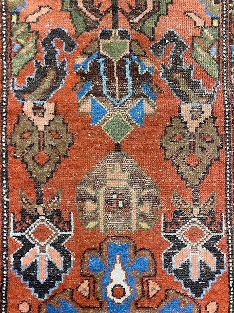 A Hamadan runner and a Baluch rug - Image 4 of 4