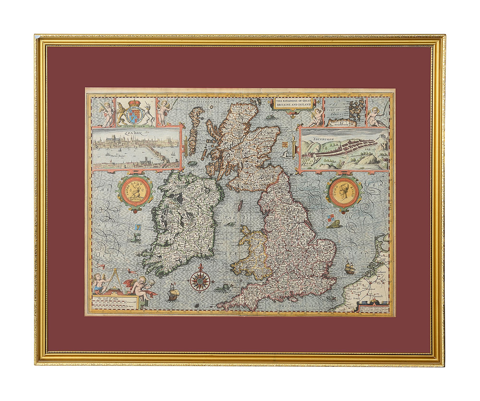 British Isles. Speed (John). The Kingdome of Great Britaine and Ireland