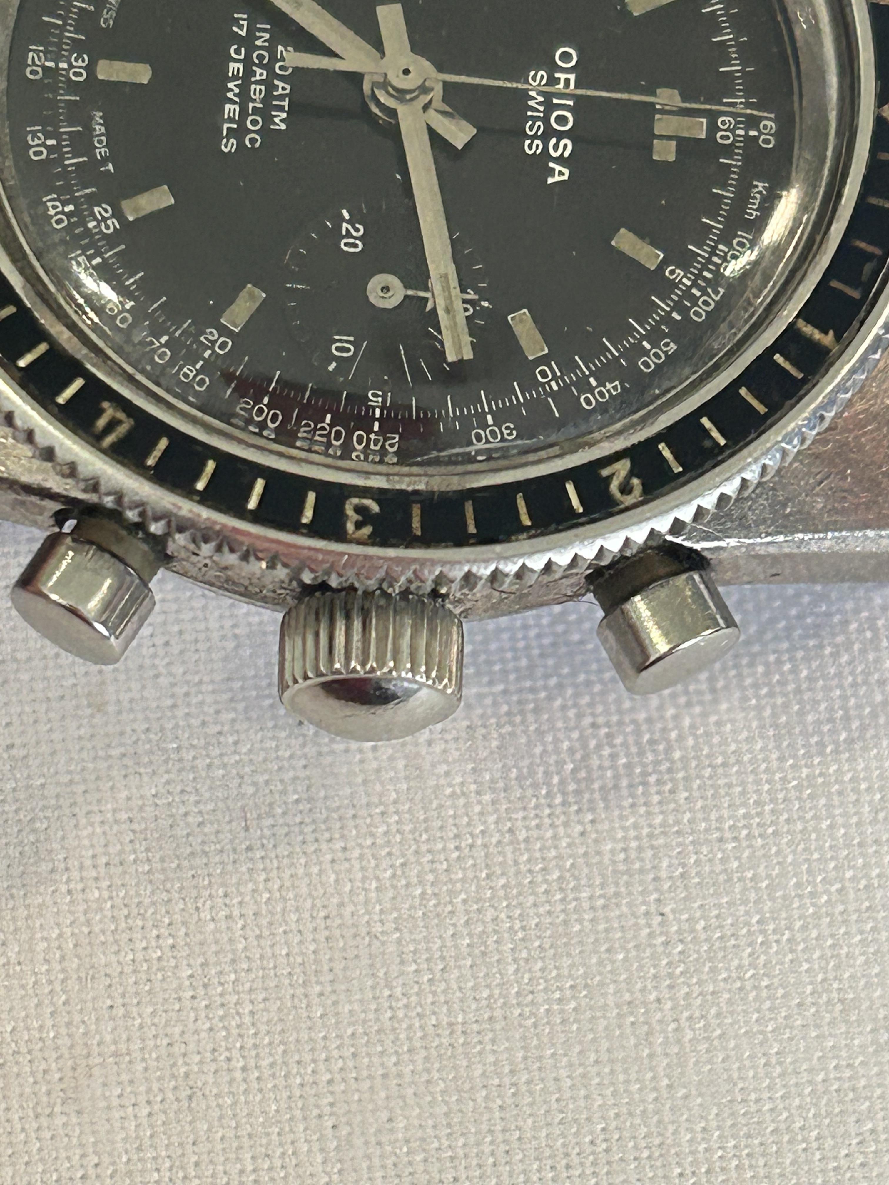 A gentleman's 1960s Oriosa diver's chronograph wristwatch - Image 3 of 4