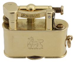 18ct gold lighter by Alfred Dunhill, Circa 1930