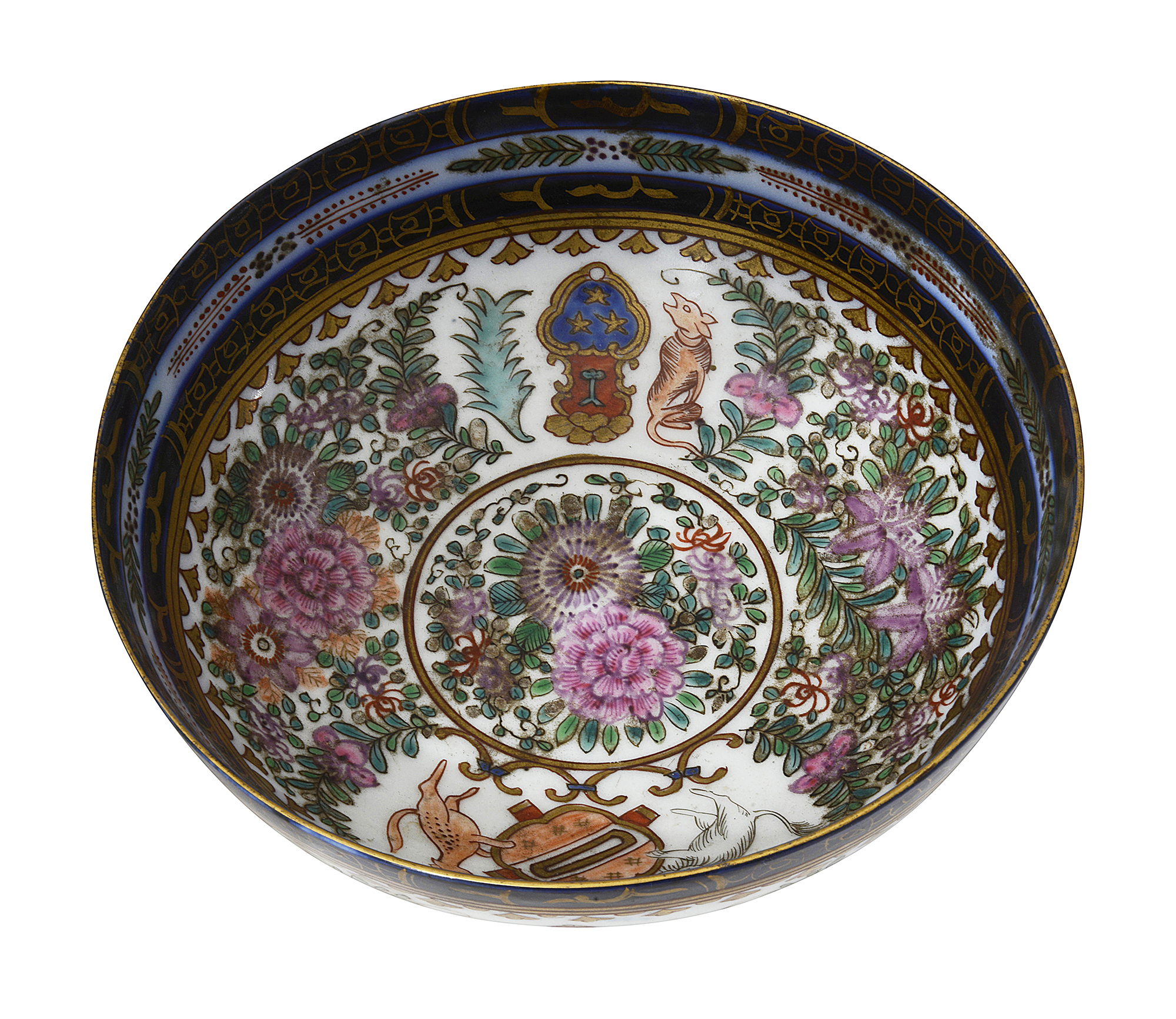 A Samson famille rose porcelain bowl - Image 2 of 6
