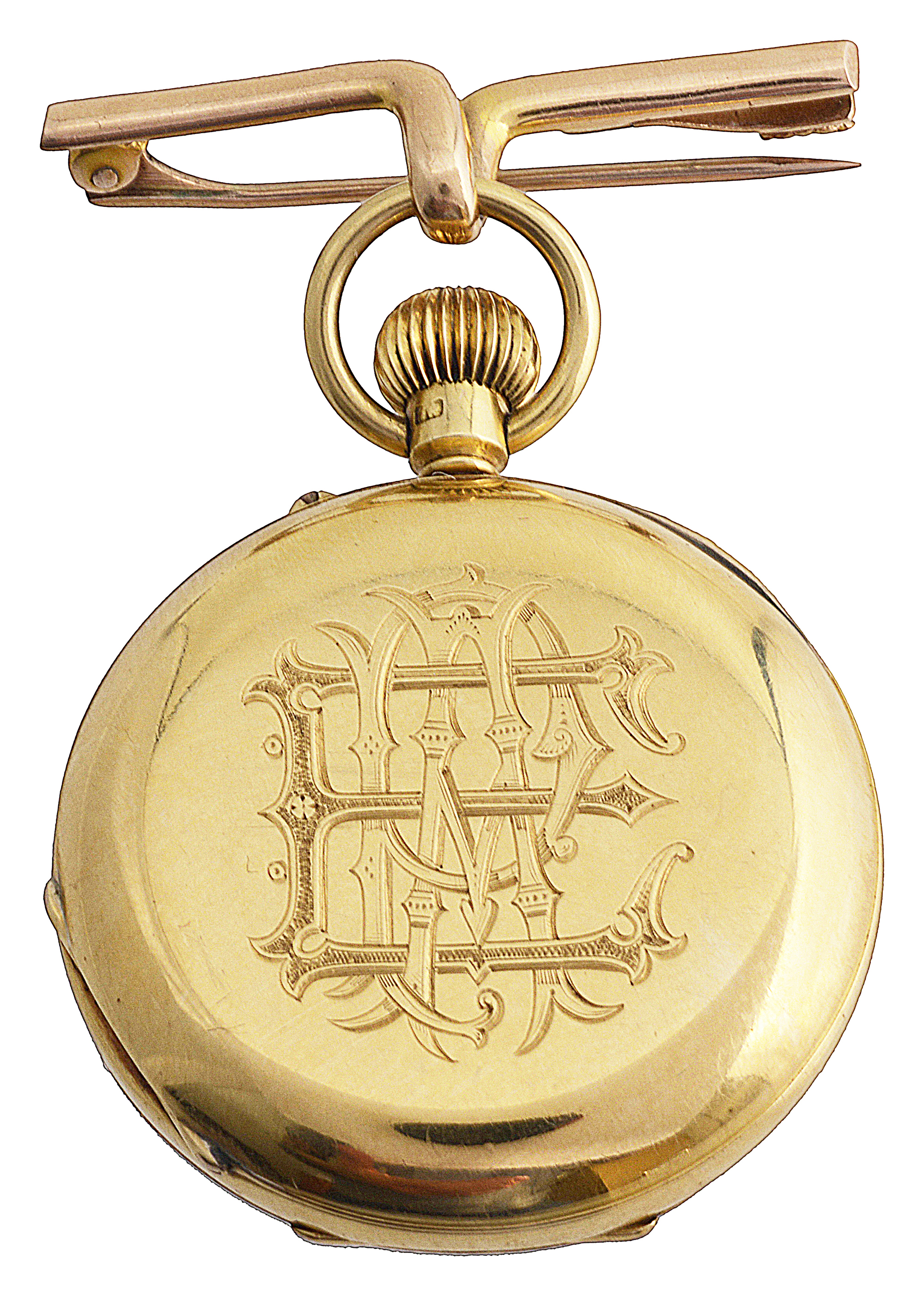 An 18ct half hunter pocket watch - Image 2 of 3