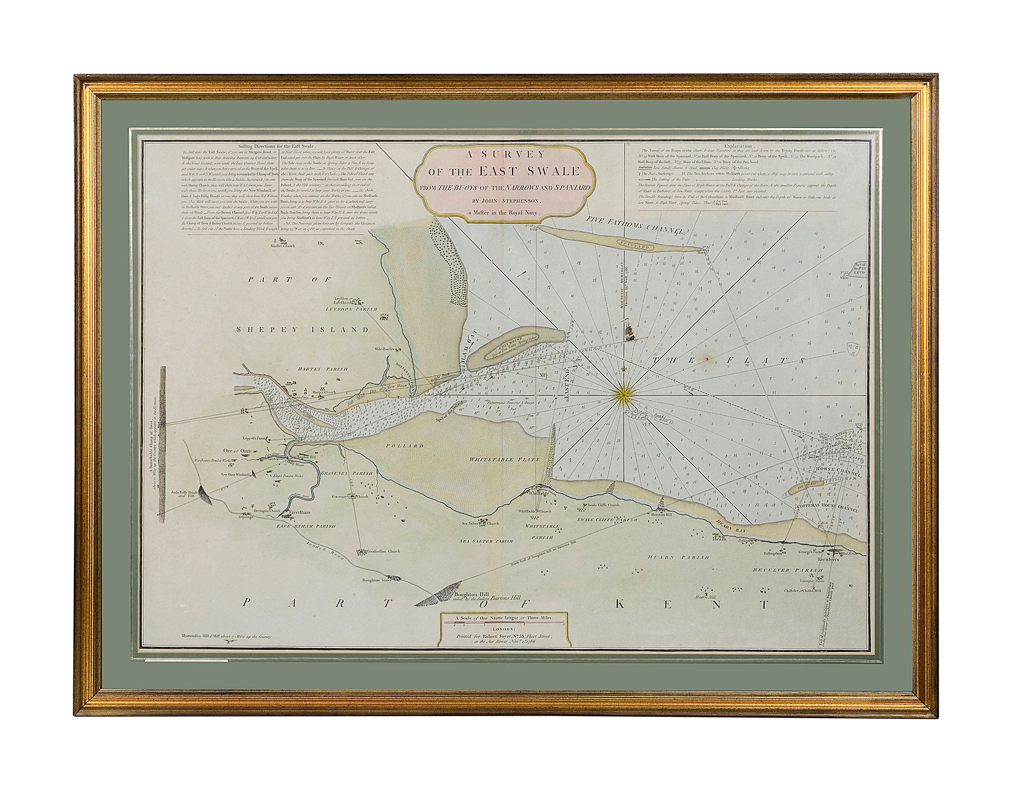 Kent. Stephensen (John) A survey of the East Swale