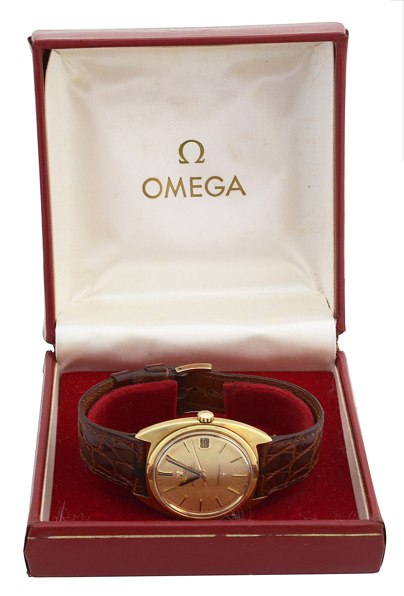 An 18k Omega automatic chronometer Constellation wristwatch - Image 3 of 6