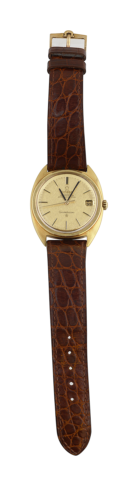An 18k Omega automatic chronometer Constellation wristwatch - Image 2 of 6