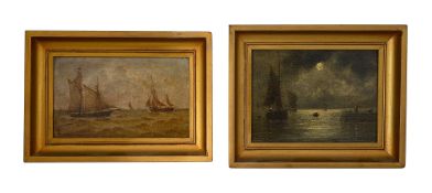 A pair of marine scenes