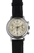A gentleman's 1960's Lancia chronograph wristwatch
