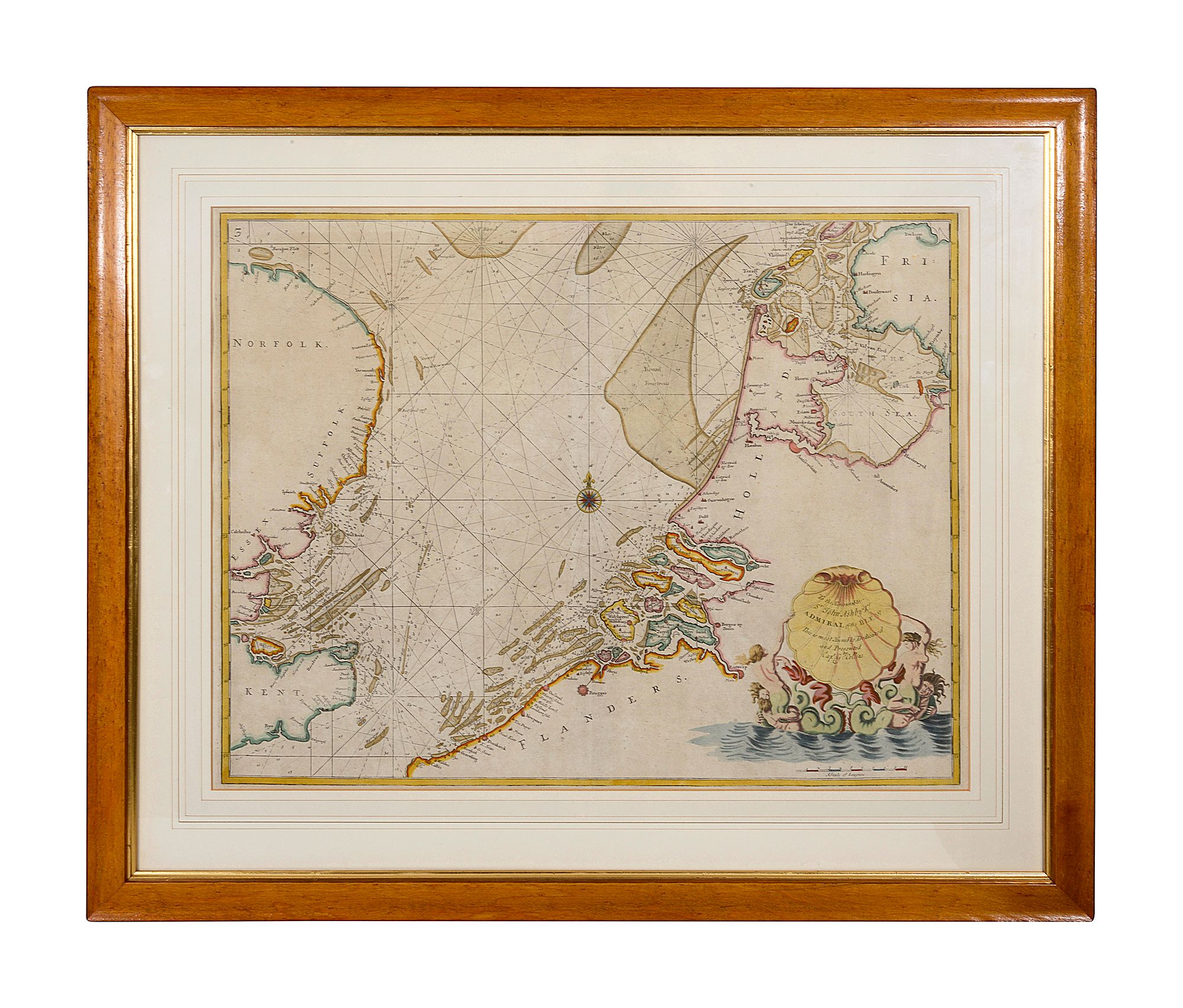 North Sea. Collins (Greenville) North Sea Coast Chart