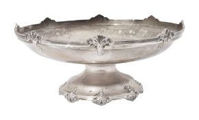 A George VI silver tazza
