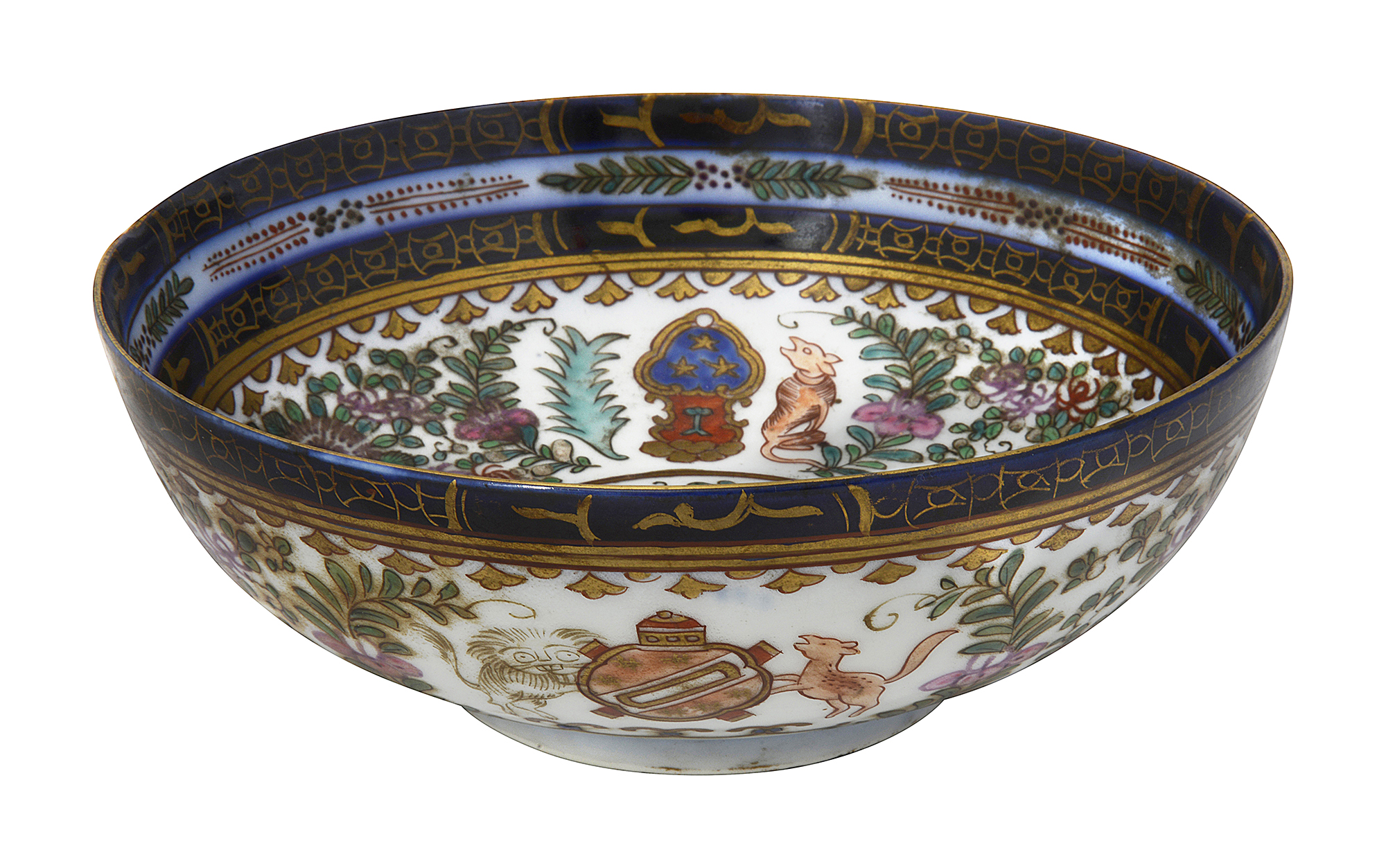 A Samson famille rose porcelain bowl