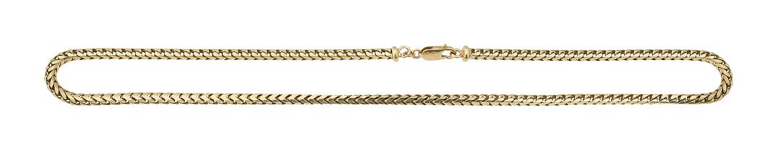 9ct gold curb link chain