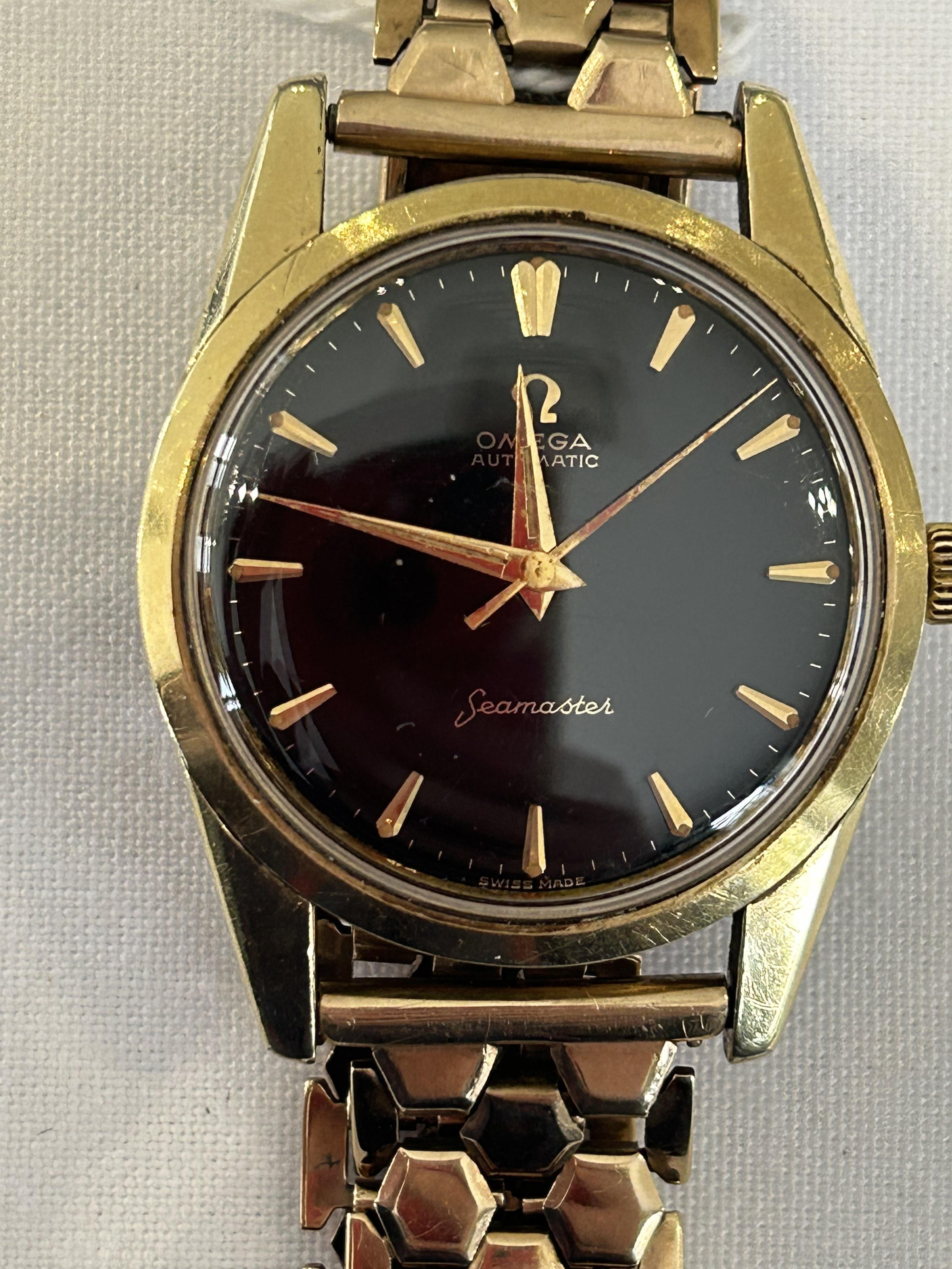 An Automatic Omega Seamaster bracelet wristwatch - Image 2 of 3