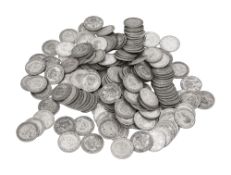 A large quantity of 1920-1946 shillings