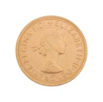 An Elizabeth II gold full sovereign, 1968