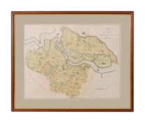 Hasted, (Edward) A Map of the Hundreds of Middleton alias Milton and of Tenham