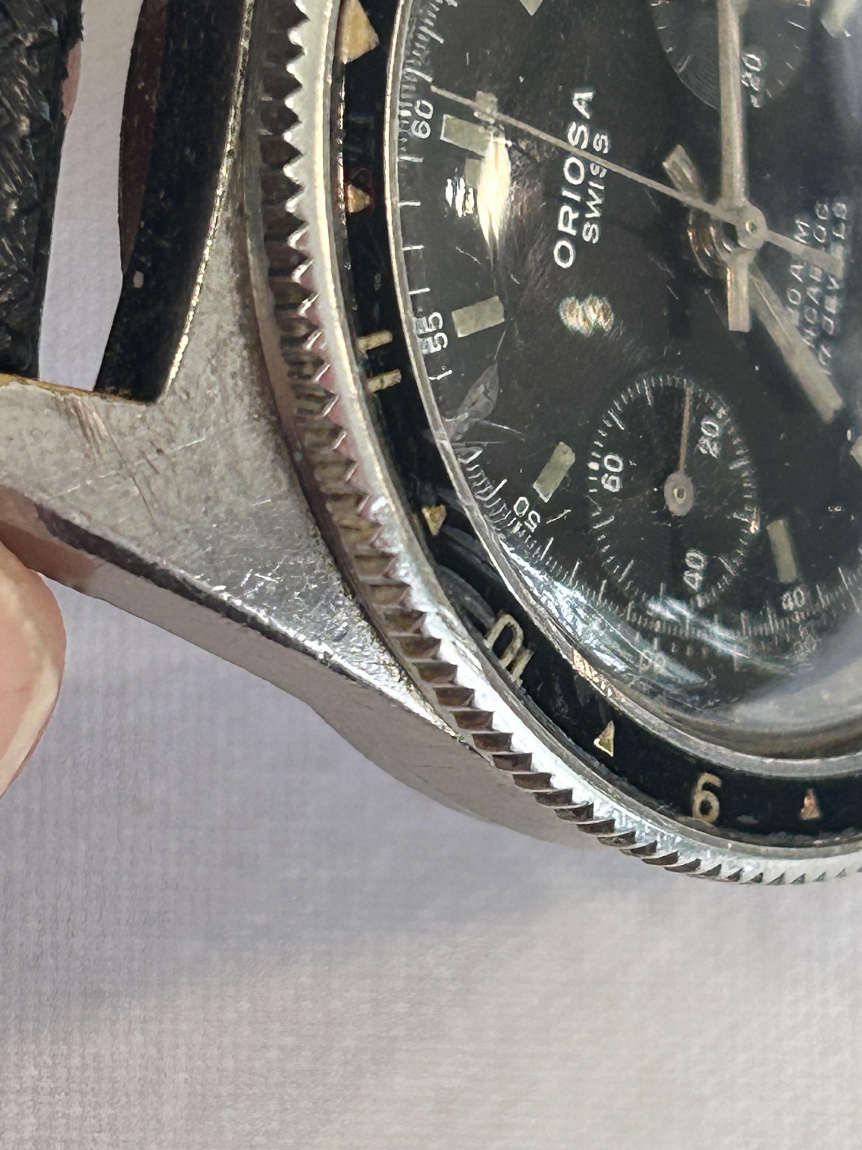 A gentleman's 1960s Oriosa diver's chronograph wristwatch - Image 4 of 4