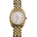 Omega Constellation gold plated steel Automatic chronometer wristwatch