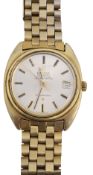 Omega Constellation gold plated steel Automatic chronometer wristwatch