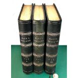 MR & MRS S. C. HALL, IRELAND IT'S SCENERY, CHARACTER WITH MAPS, 1841, THREE VOLUMES