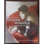 Dionne Warwick An All-Star Salute To A Legendary Lady programme, features performances by Burt