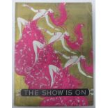 The Show Is On programme a Vincente Minnelli Musical with cover and art work also designed and