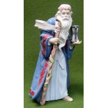 Large Boxed Lladro glazed ceramic figure - Father Time, from Inspiration Millenium Collection