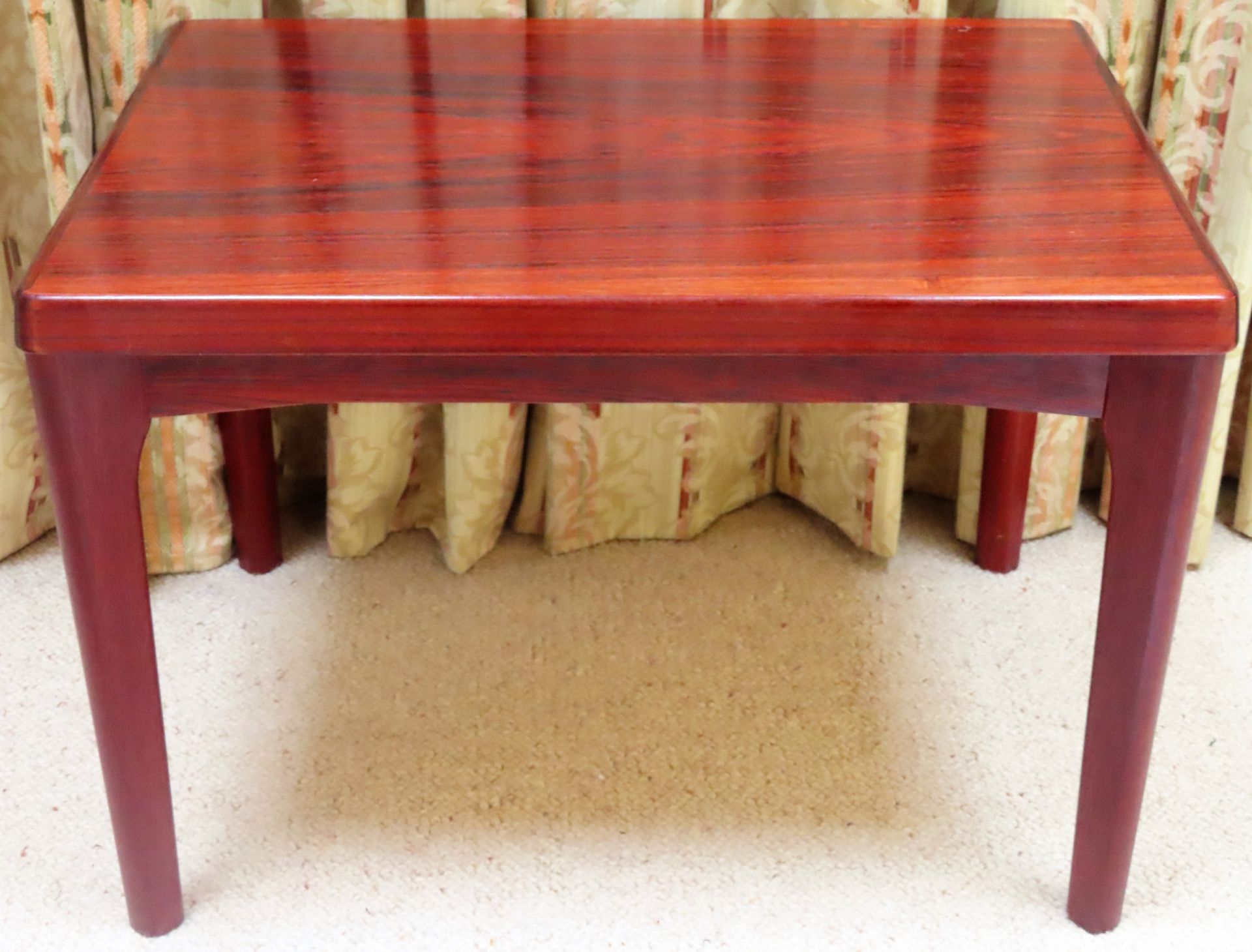 Danish mid 20th century coffee table. App. 46cm H x 64cm W x 44cm D Reasonable used condition,