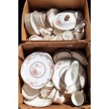 Parcel of Royal Doulton "Canton" dinnerware. App. 120+ pieces