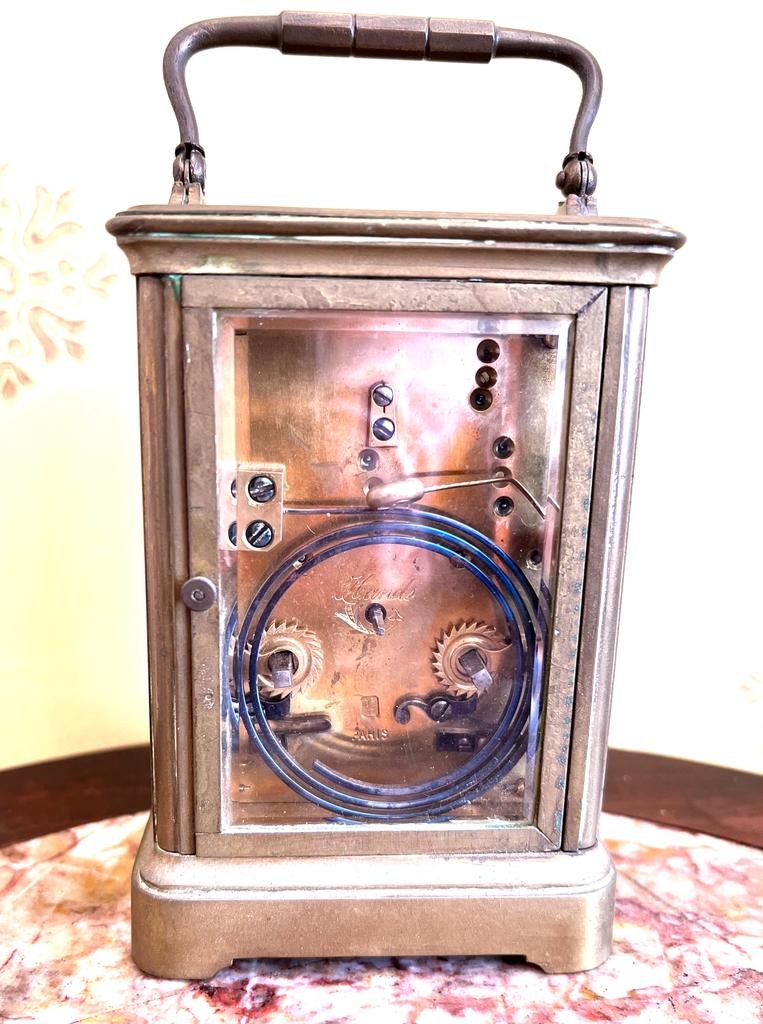 EARLY 20th CENTURY CARRIAGE CLOCK, ONE HOUR STRIKING - Image 2 of 2