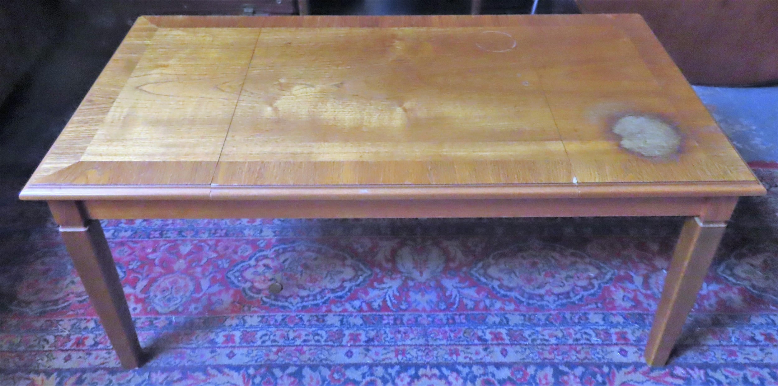 20th century games compendium coffee table. App. 43cm H x 98cm W x 50.5cm D Used condition, scuffs - Image 2 of 2