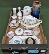 Sundry ceramics Inc. Royal Doulton, Wedgwood, Crown Derby, Paragon, Poole, etc all used and