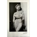 PHILIPPE HALSMAN STUDIO PORTRAIT POSTER, MODERN ART EDITIONS, STUDY OF MARILYN MONROE, FRAMED AND