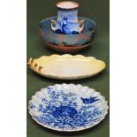 Two pieces of Royal Doulton, Victorian plate, plus carlton ware dish All in used condition,