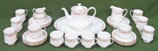 Parcel of Royal Albert 'Belinda' tea ware. Approx. 30+ Pieces all used and unchecked
