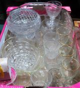 Quantity of various glassware All in used condition, unchecked