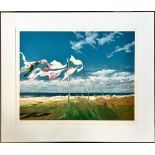 DONALD HAMILTON FRAZER, SCREENPRINT- 'EASTER ROSS', 1988, SIGNED LOWER RIGHT, FRAMED AND GLAZED,