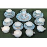 Parcel of early 20th century Barratts of Staffordshire regency teaware. Approx. 70+ All appear to be
