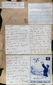 Vintage handwritten thank you letter, signed by Olave Baden-Powell, wife of Robert Baden-Powell