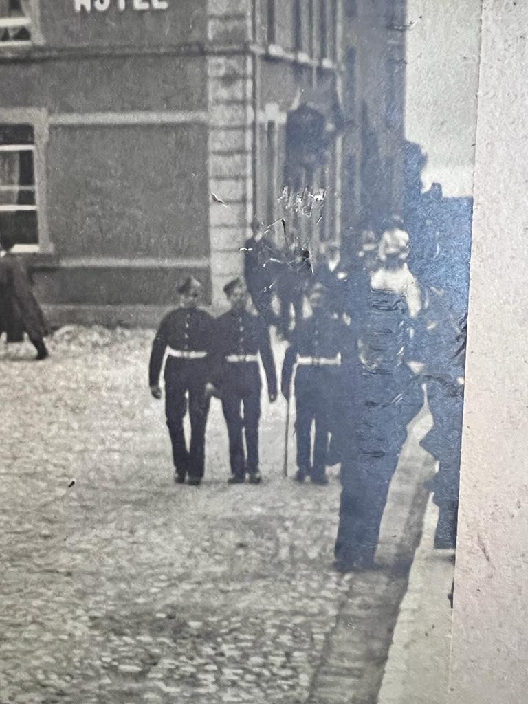 JOHN WICKENS 1864-1936, EARLY PHOTOGRAPH ROYAL VISIT WHITE LION HOTEL, ROYAL PHOTO SOCIETY - Image 3 of 4