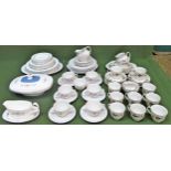 Large quantity of Royal Doulton part dinnerware sets including Larchmont, Pillar Rose and Pastorale