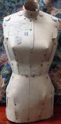 Vintage Form-o-matic dress makers dummy. App. 73cm H Reasonable used condition