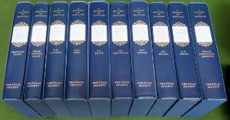 Part set of Ten The History of England Folio Society volumes